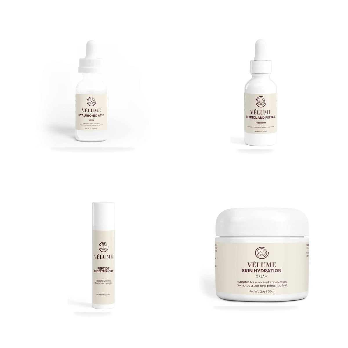 Vélume Full Collection: all four products